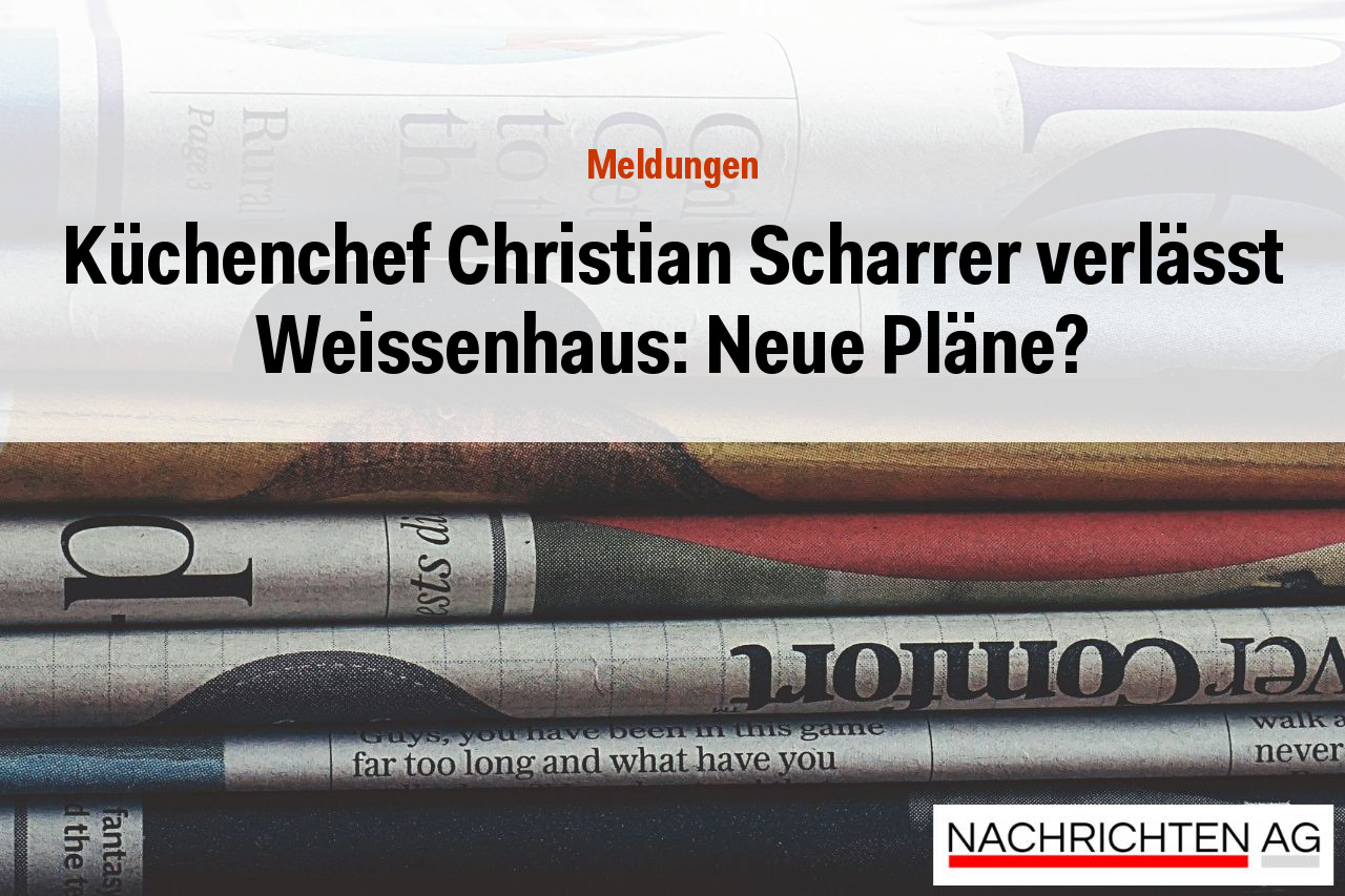 Küchenchef Christian Scharrer verlässt Weissenhaus: Neue Pläne?
